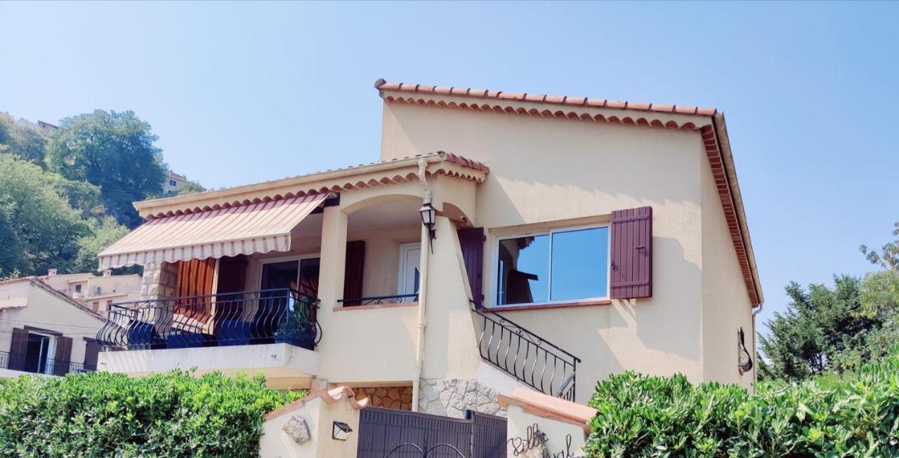 La Villa Castel - Haut De Villa - Parkings- 3 Chambres - 8 Couchages - Jardin - Barbecue Cagnes-sur-Mer Zewnętrze zdjęcie
